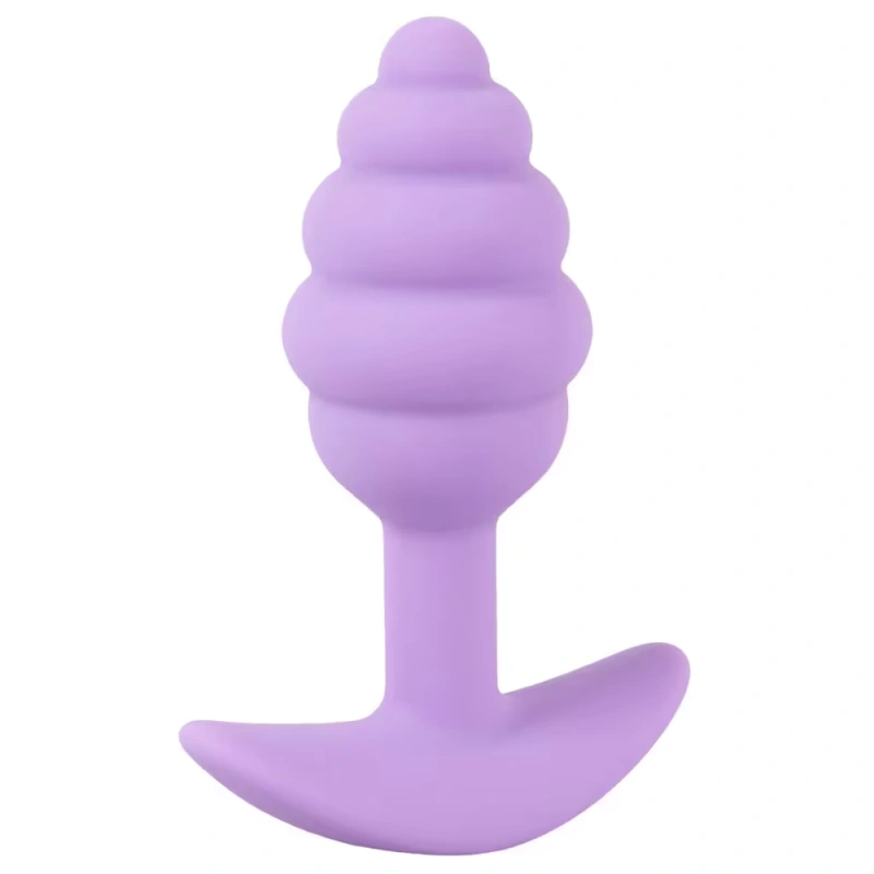 Mini Bubble Soft Anal Plug violet