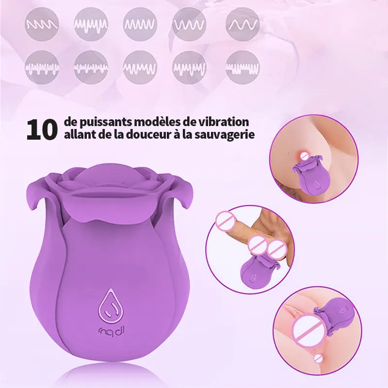 Rose Toy Premium – Vibromasseur pour Plaisir Suprême