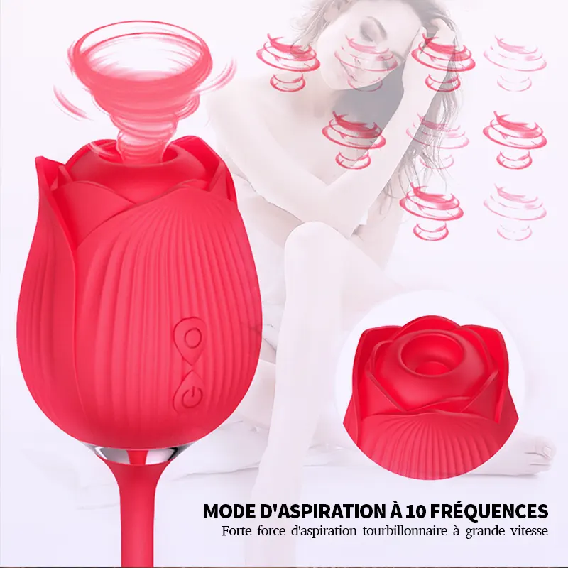 Vibromasseur Rose Toys Schub Kugel